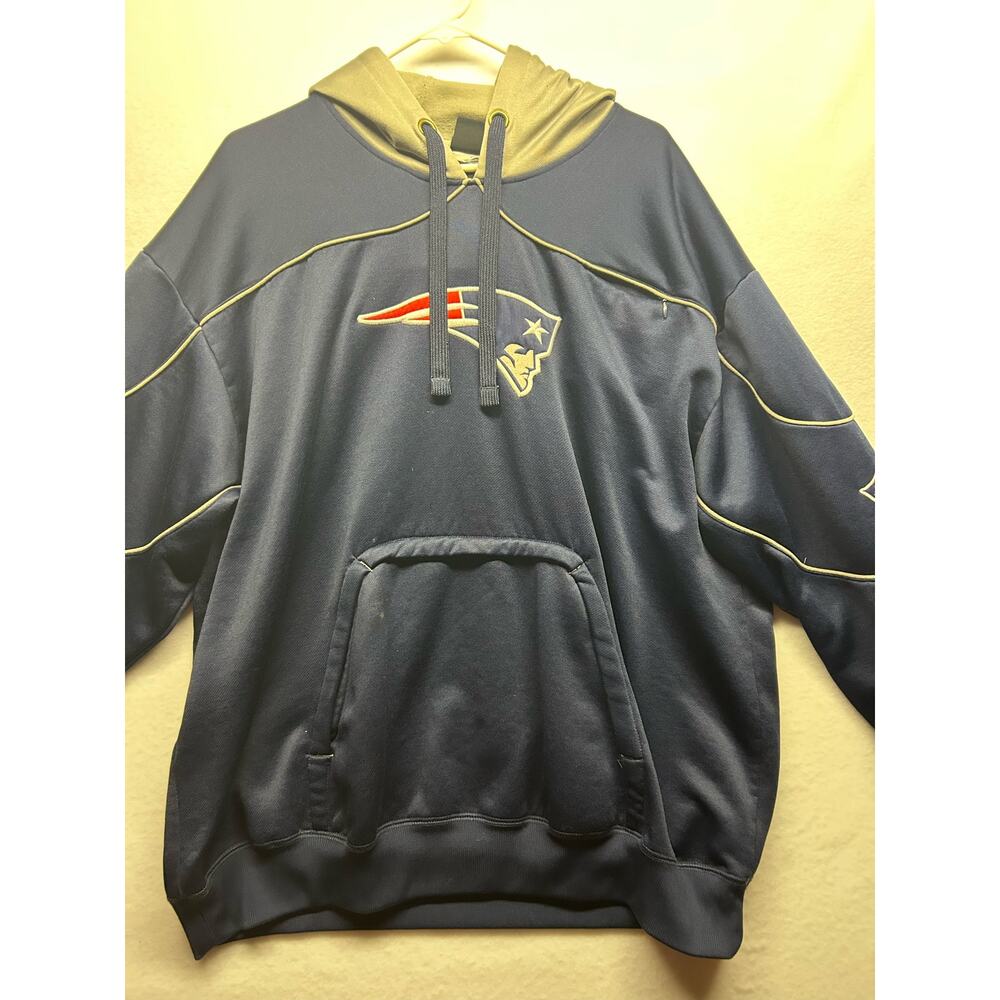new england patriots nfl apparel hoodie x;-2xl (CUT OFF TAG)